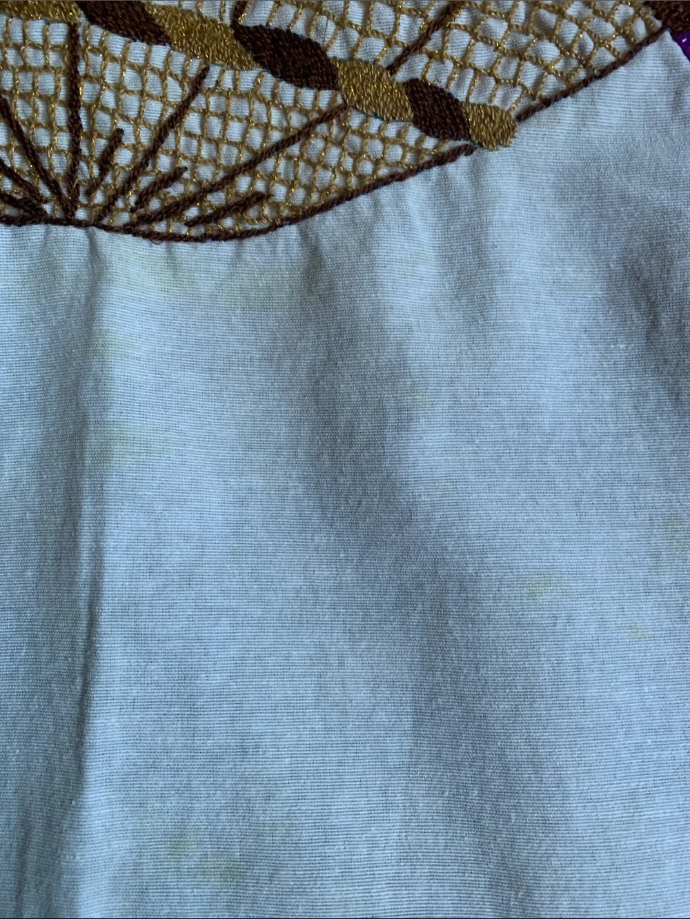 Mexican Hand-Embroidered Napkin - Picture 4 of 4